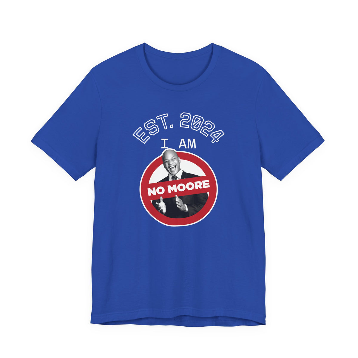 I Am No Moore Premium Soft Tee — Route 50