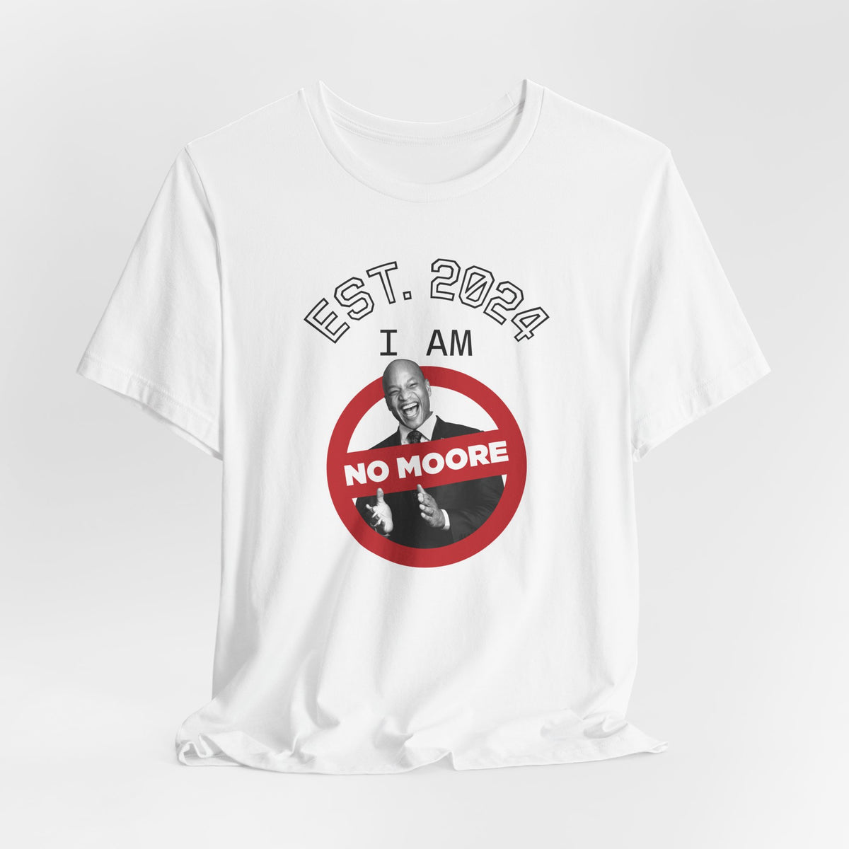 I Am No Moore Premium Soft Tee — Route 50