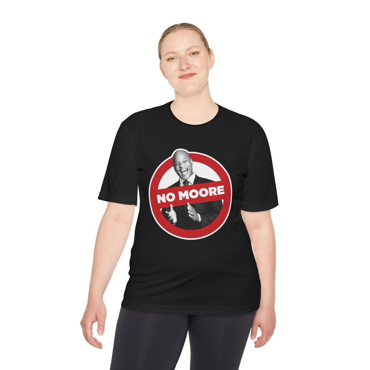 I Am No Moore Moisture-Wicking Workout Tee — Route 50