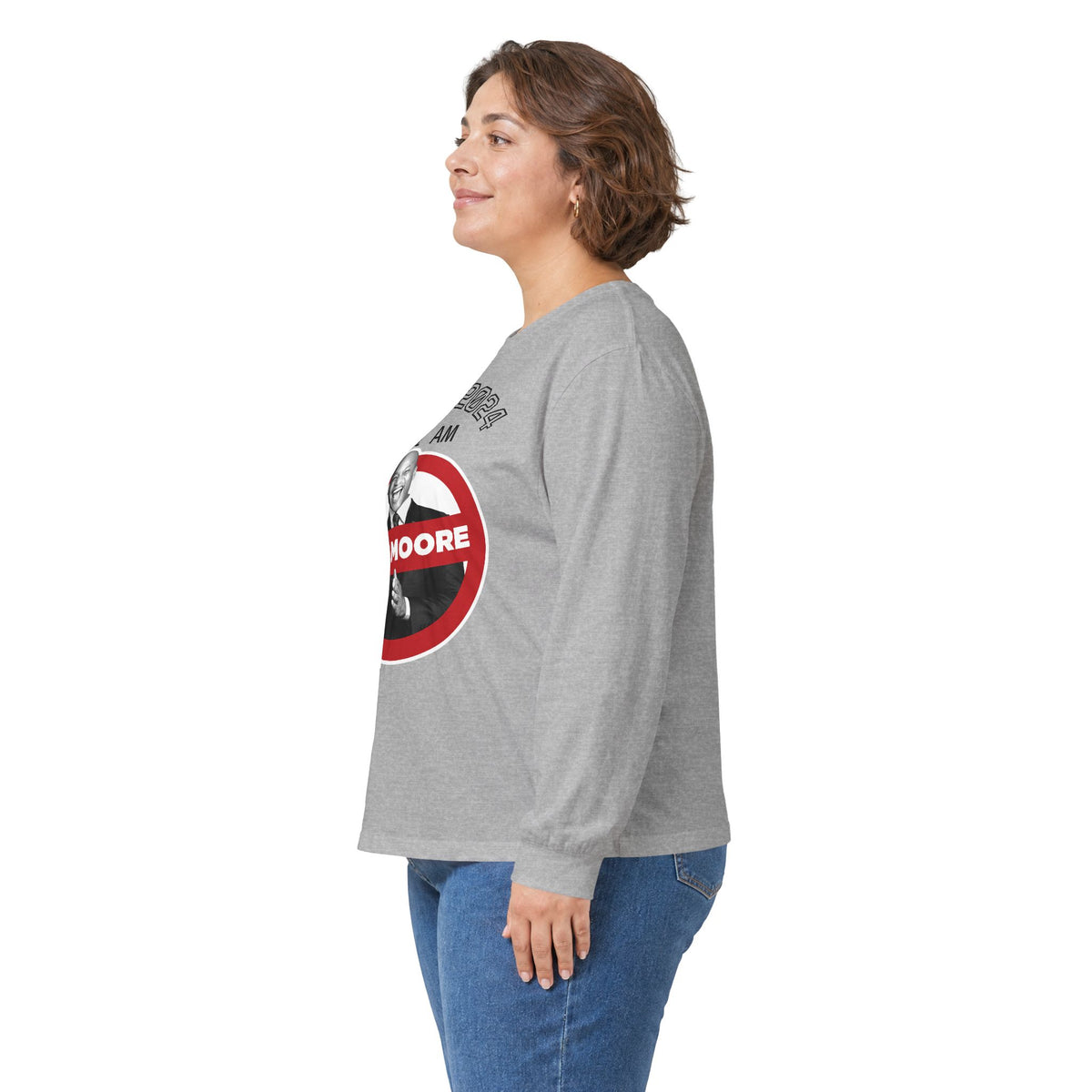 I Am No Moore Long-Sleeve Tee — Route 50