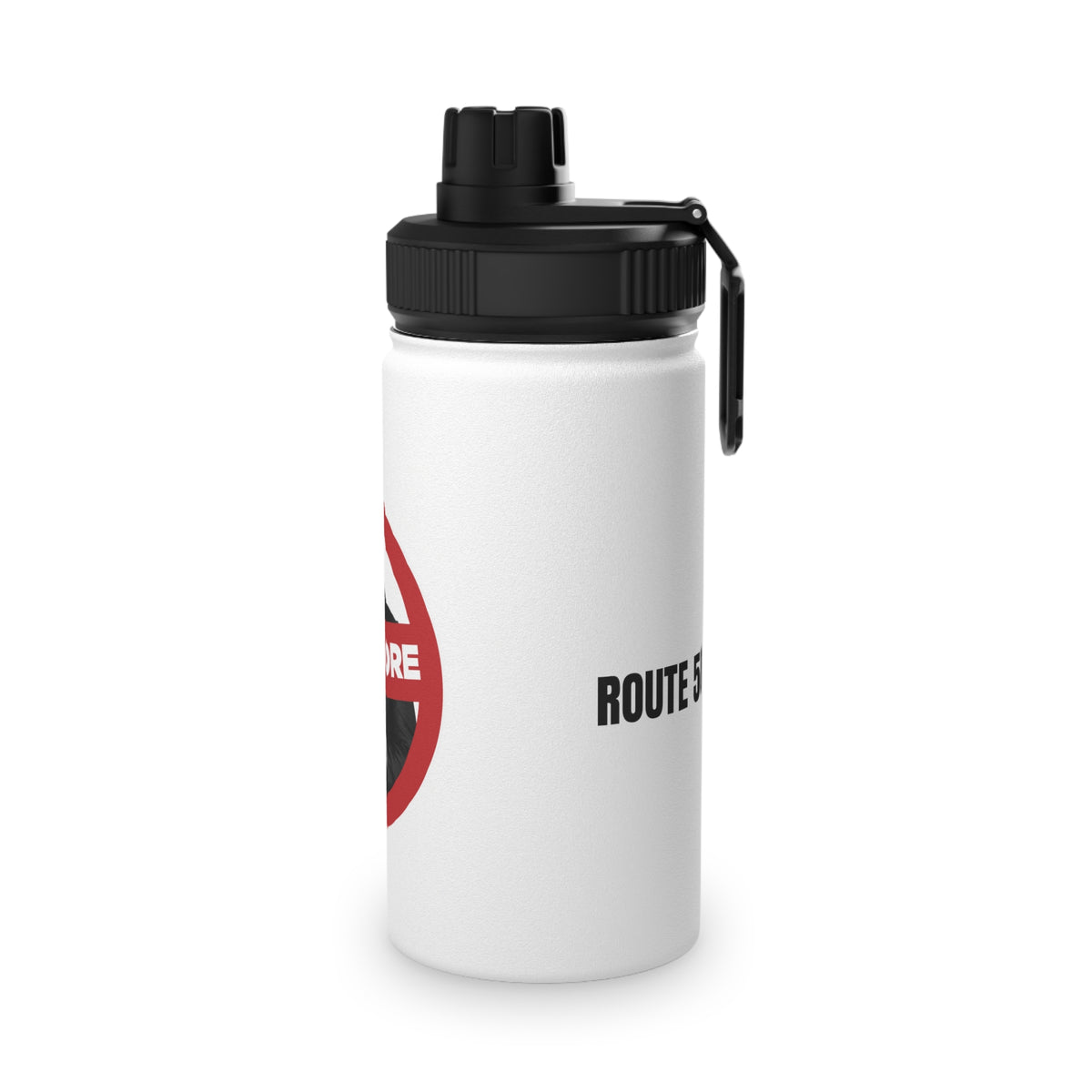 I Am No Moore Stainless Sports Bottle — Route 50