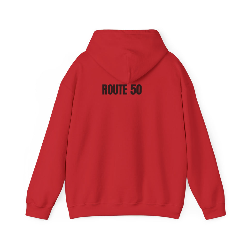 I Am No Moore Heavy Blend Hoodie — Route 50