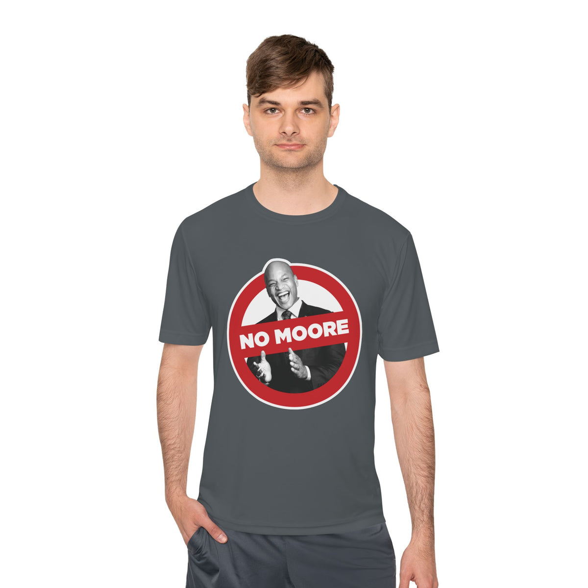 I Am No Moore Moisture-Wicking Workout Tee — Route 50