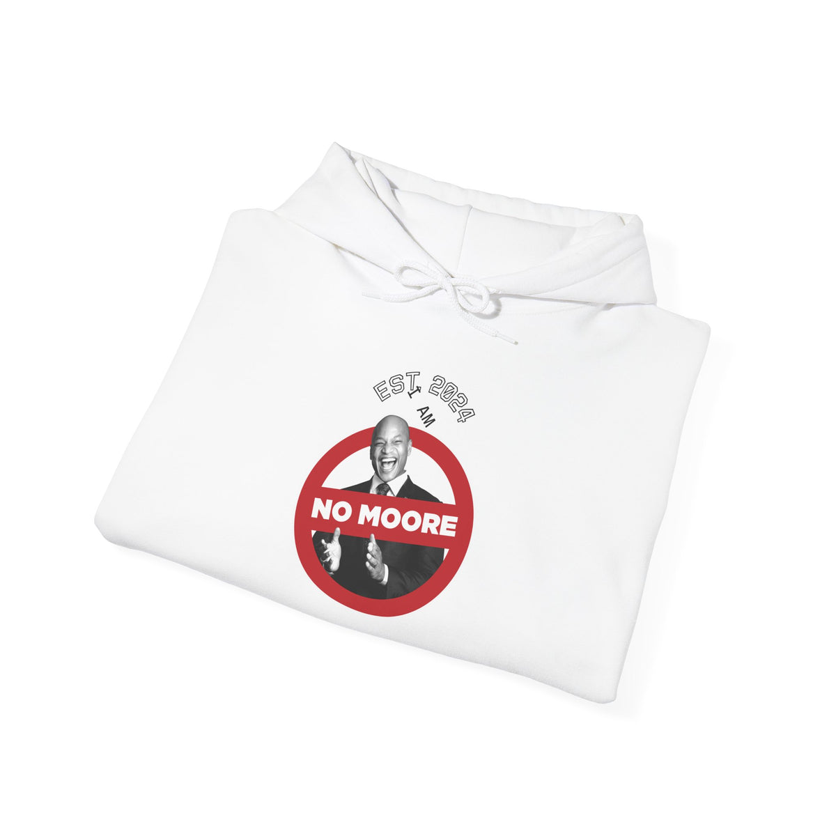 I Am No Moore Heavy Blend Hoodie — Route 50