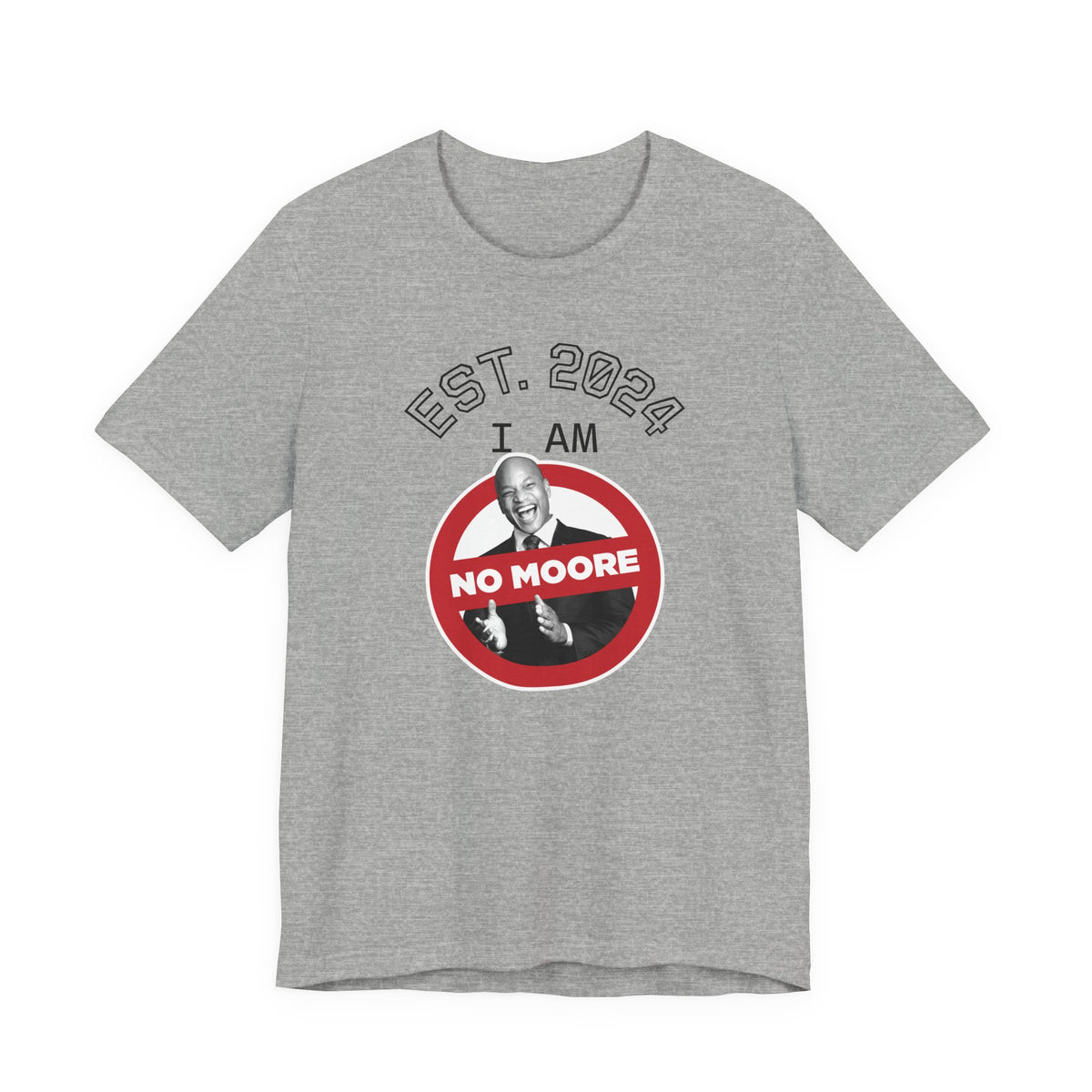 I Am No Moore Premium Soft Tee — Route 50