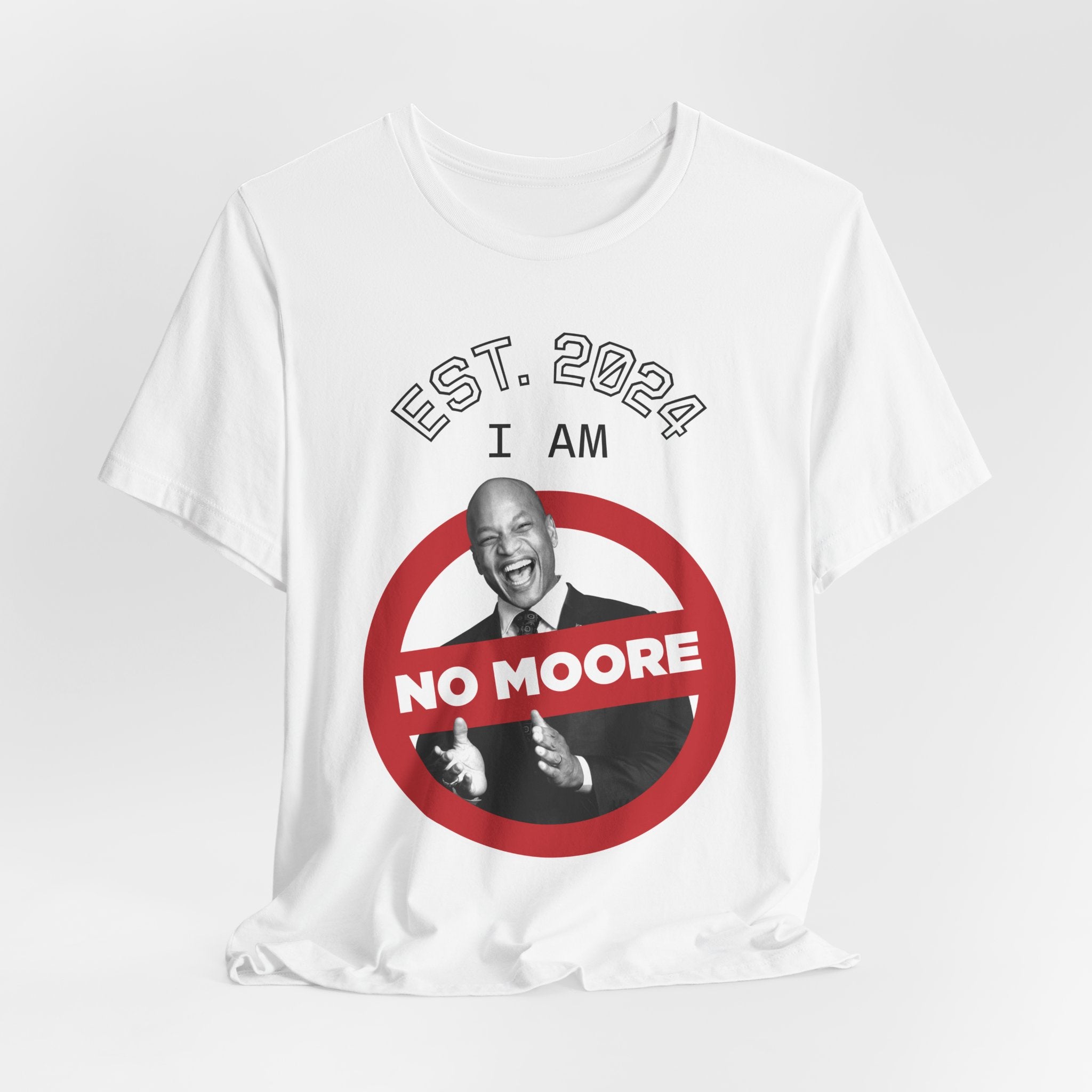 I Am No Moore Premium Soft Tee — Route 50