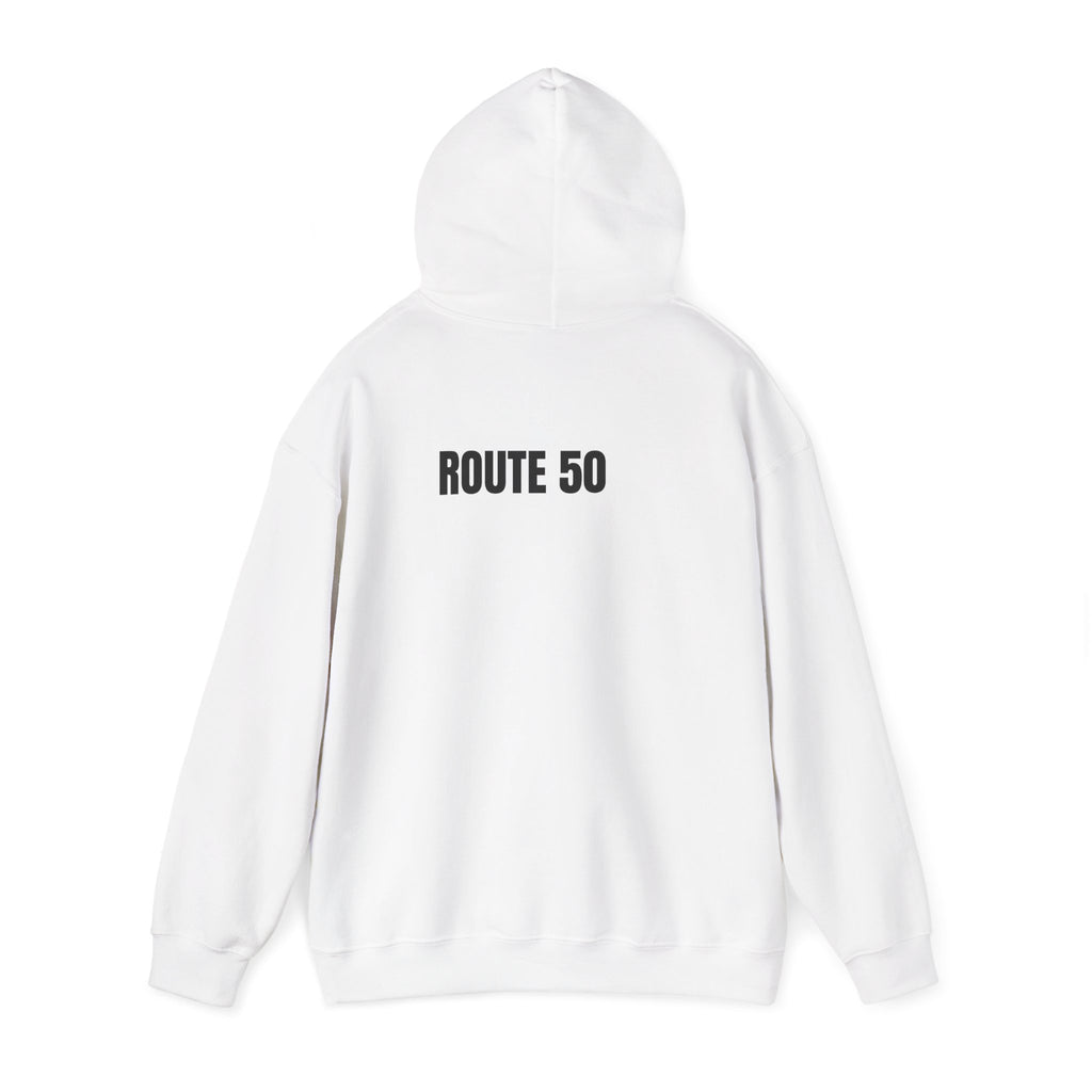 I Am No Moore Heavy Blend Hoodie — Route 50