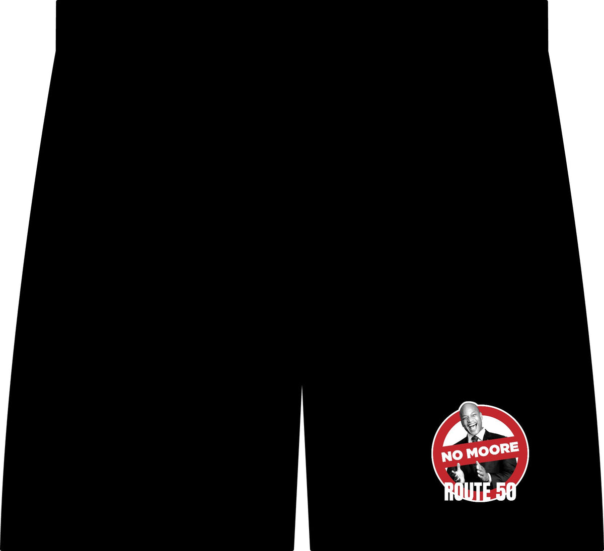 I Am No Moore Pique Gym Shorts — Route 50