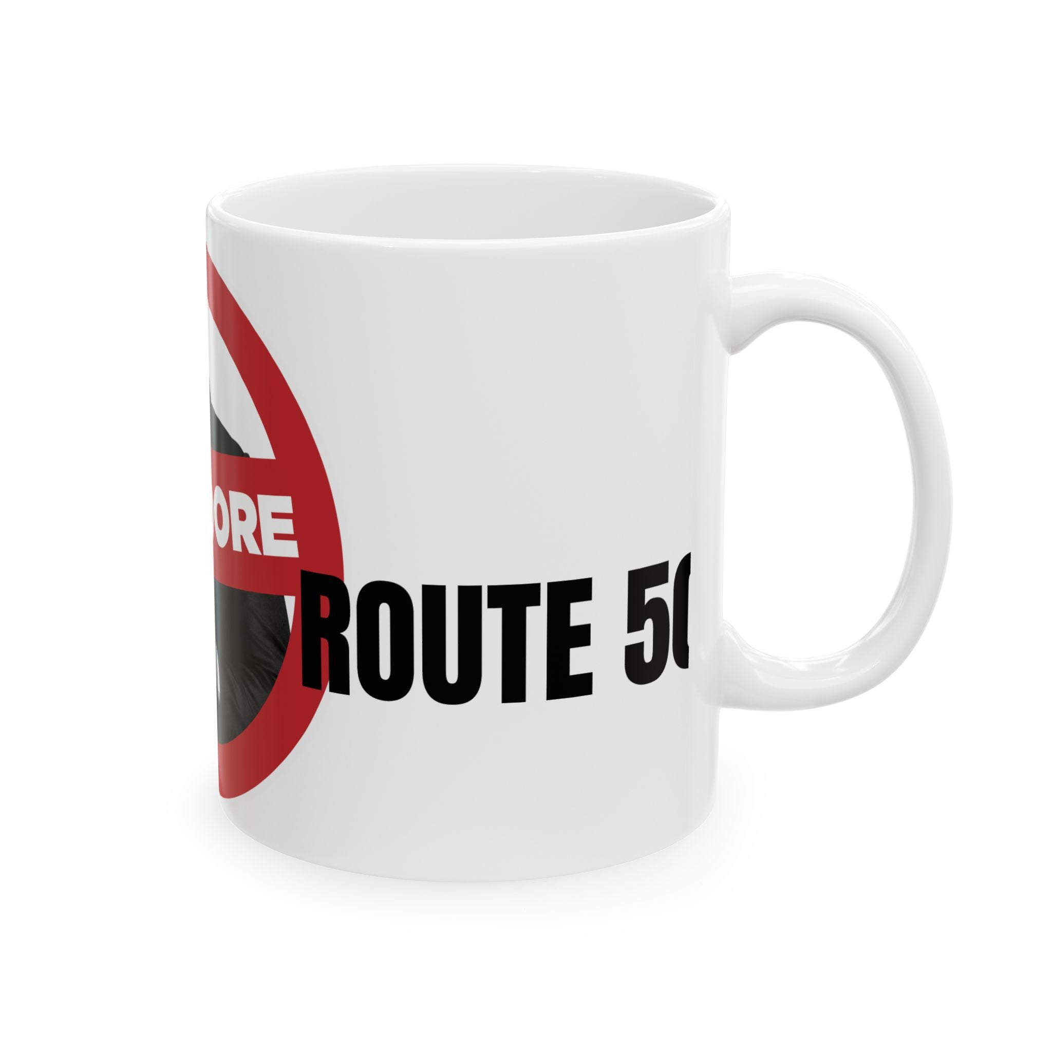 I Am No Moore Ceramic Mug — Route 50