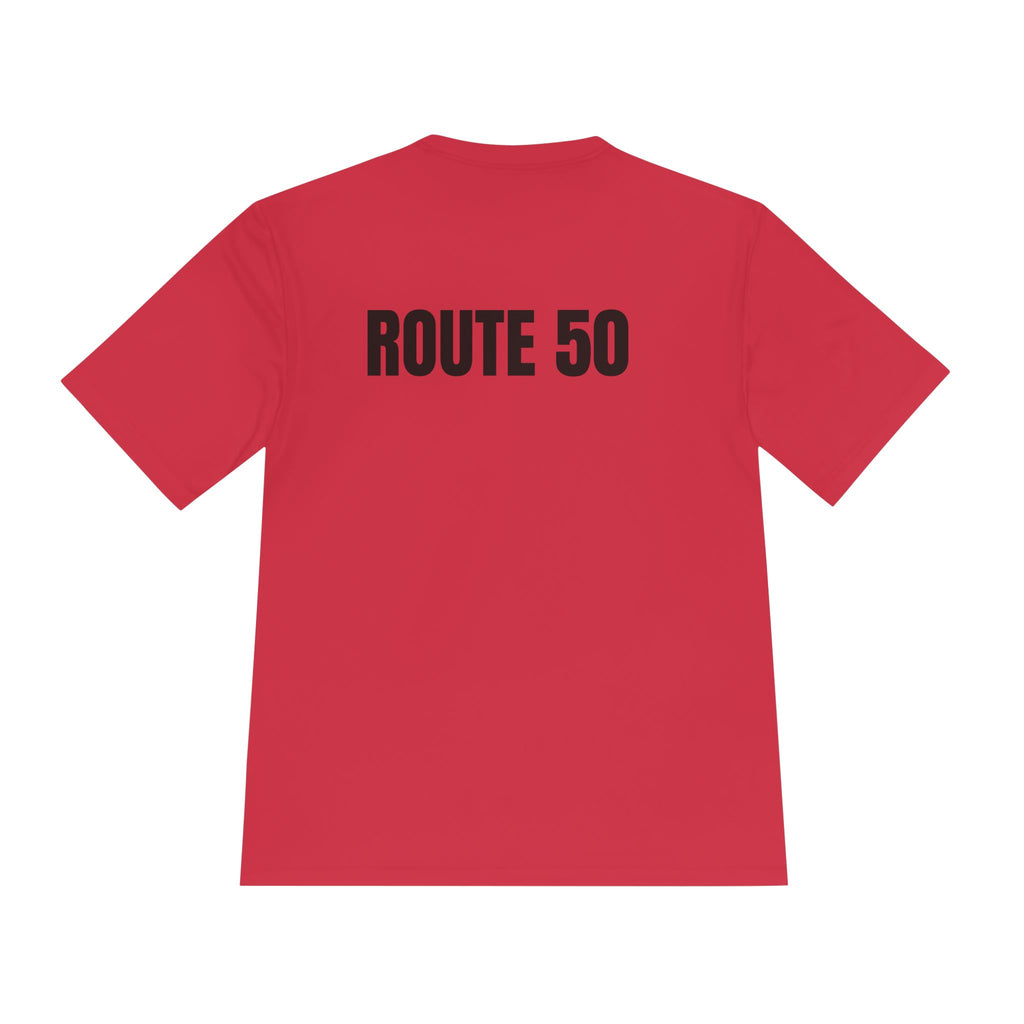 I Am No Moore Moisture-Wicking Workout Tee — Route 50