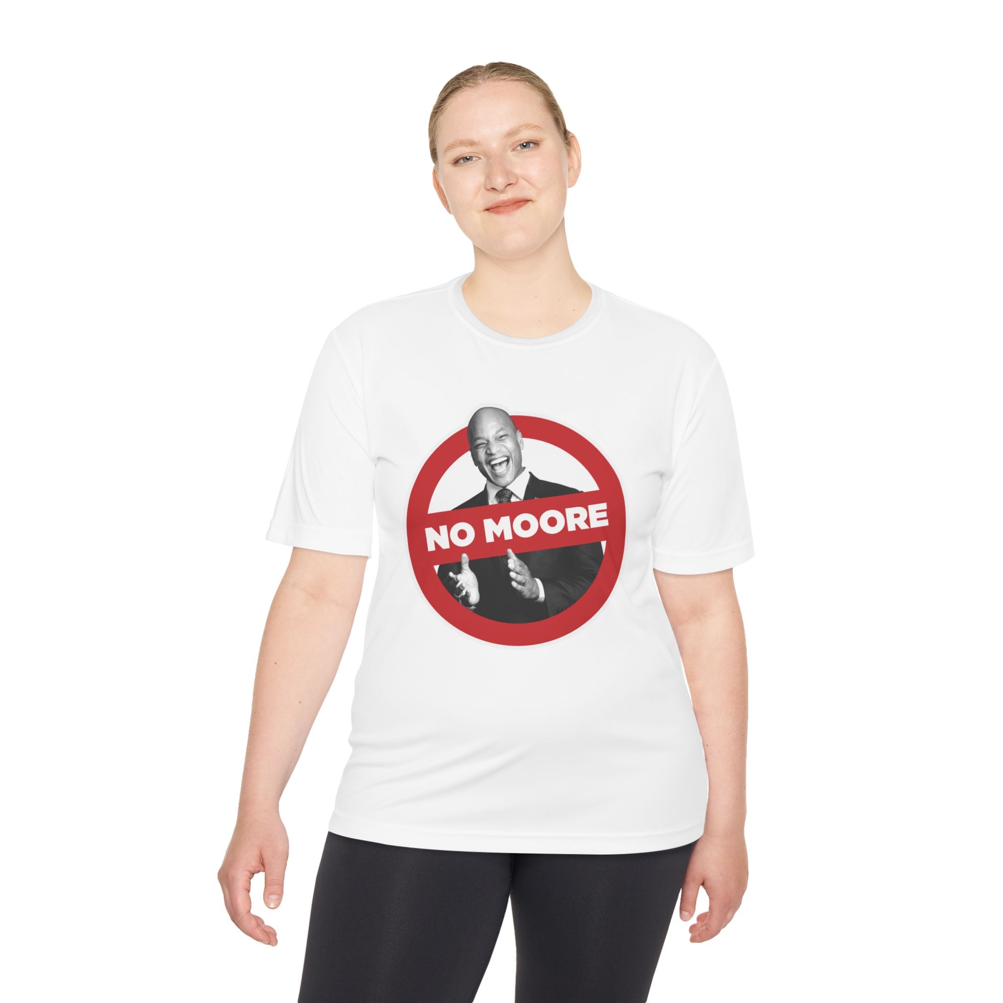 I Am No Moore Moisture-Wicking Workout Tee — Route 50