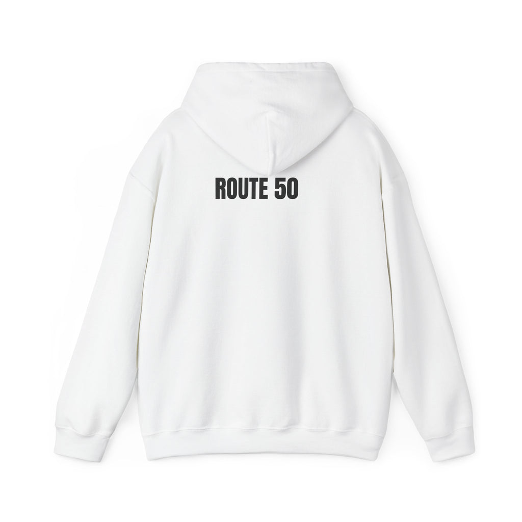 I Am No Moore Heavy Blend Hoodie — Route 50