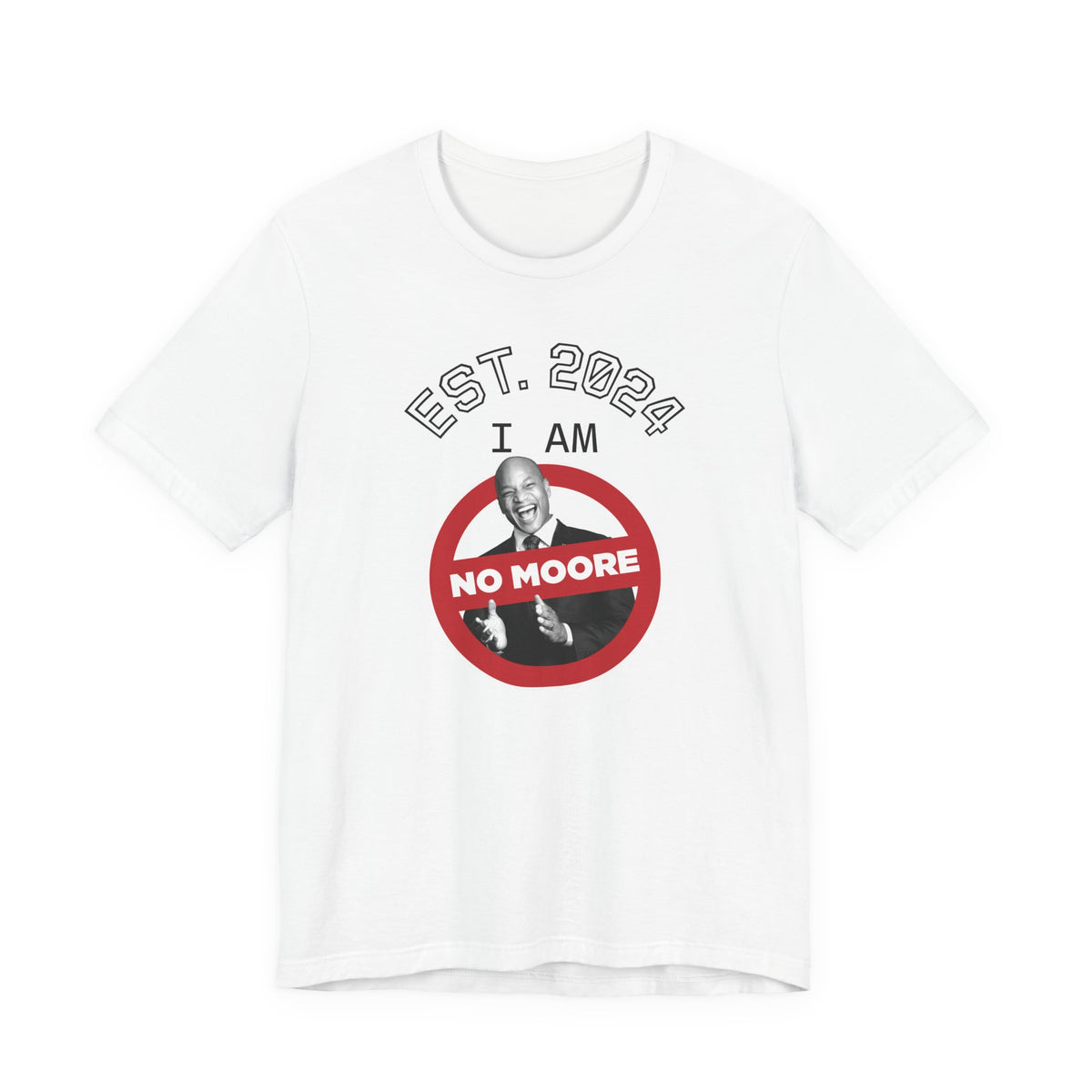 I Am No Moore Premium Soft Tee — Route 50