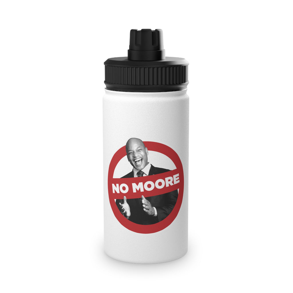 I Am No Moore Stainless Sports Bottle — Route 50