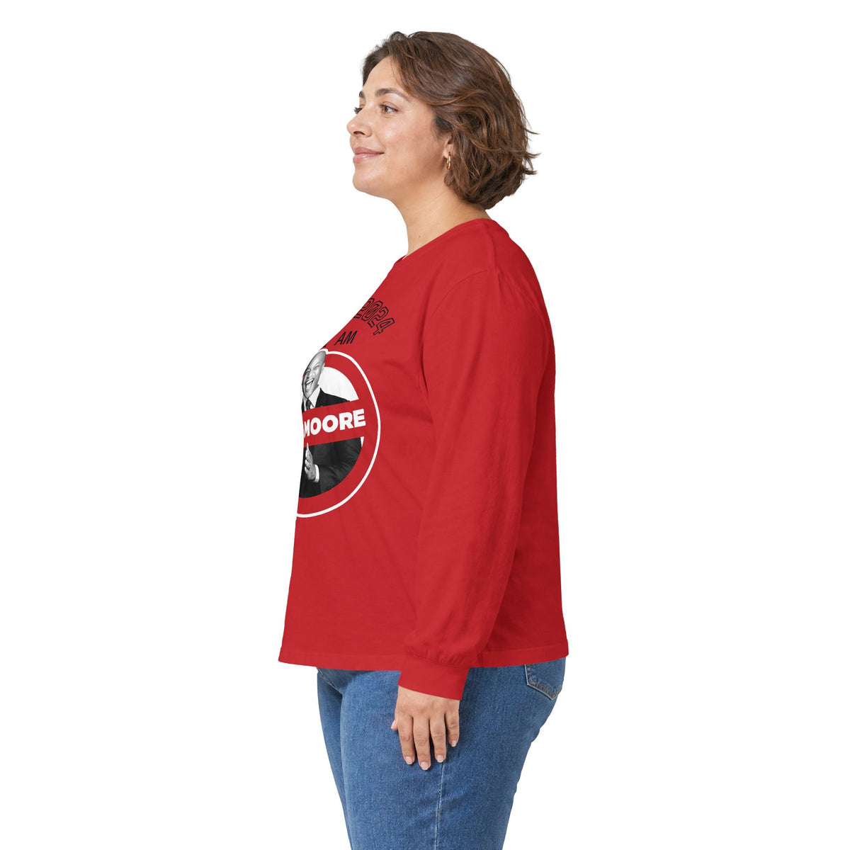 I Am No Moore Long-Sleeve Tee — Route 50