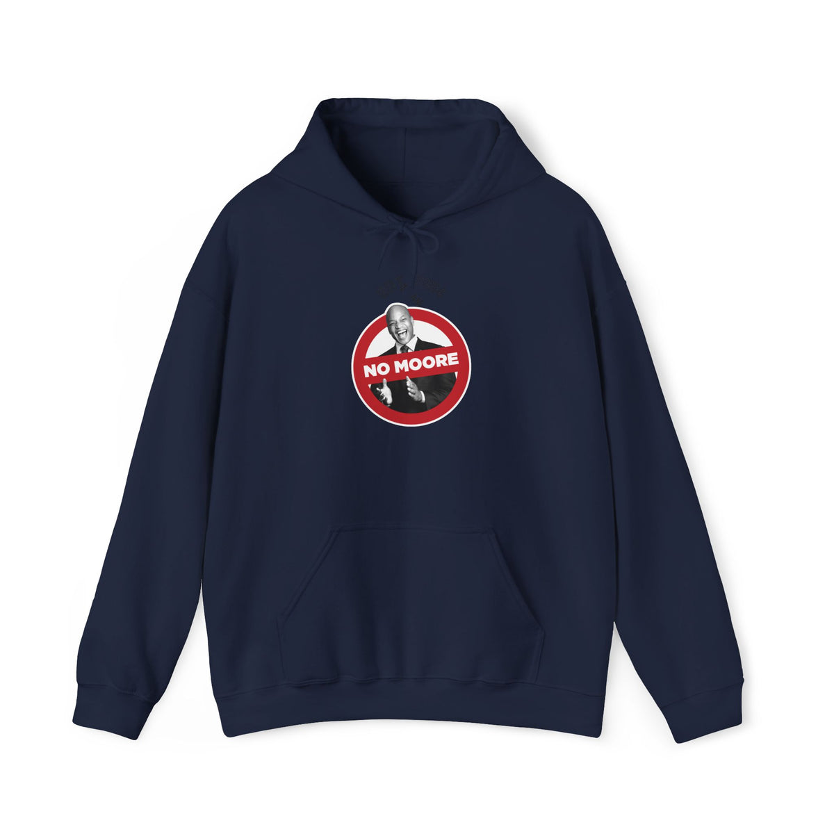 I Am No Moore Heavy Blend Hoodie — Route 50