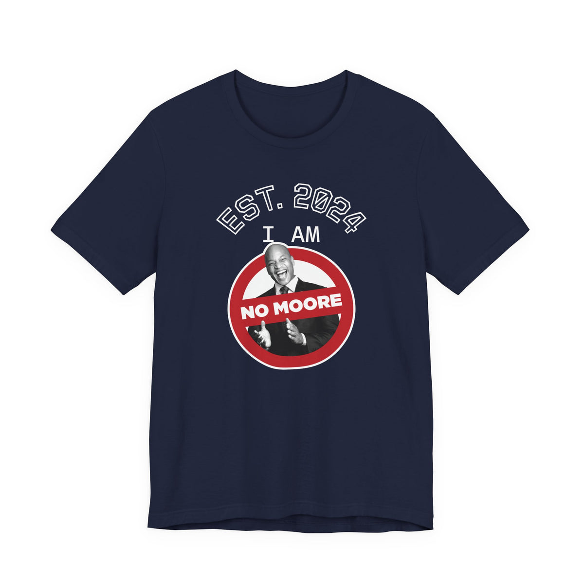 I Am No Moore Premium Soft Tee — Route 50