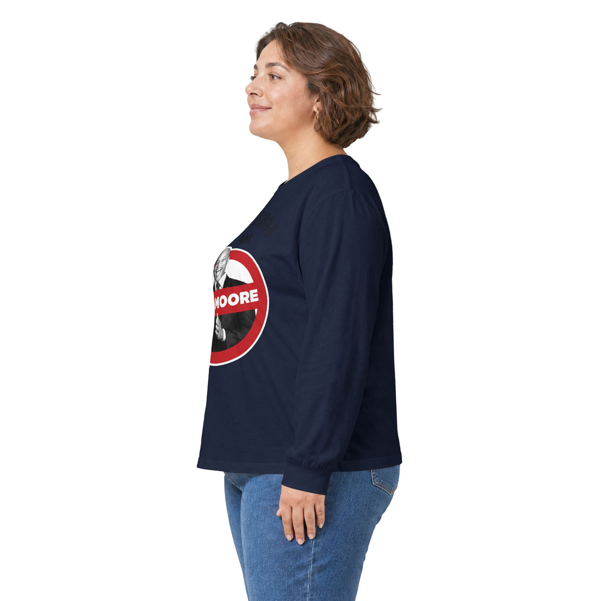 I Am No Moore Long-Sleeve Tee — Route 50